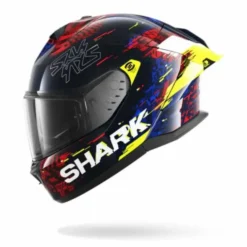 Casco Skwal Cup Speed-Vib Blu Giallo Rosso