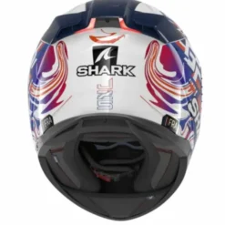 Casco Skwal I3 Replica Zarco Gp Bianco Viola