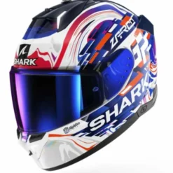 Casco Skwal I3 Replica Zarco Gp Bianco Viola