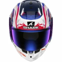 Casco Skwal I3 Replica Zarco Gp Bianco Viola