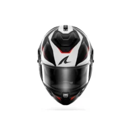 Casco Spartan GT Pro Carbon Mekarium Bianco Nero Rosso