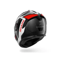 Casco Spartan GT Pro Carbon Mekarium Bianco Nero Rosso