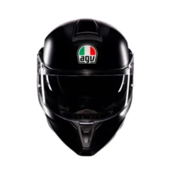 Casco Streetmodular Solid Nero Opaco