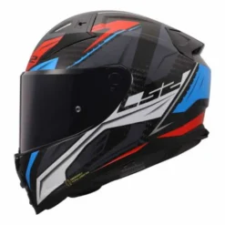 Casco Vector II FF811 Savage Carbonio Bianco Blu Rosso