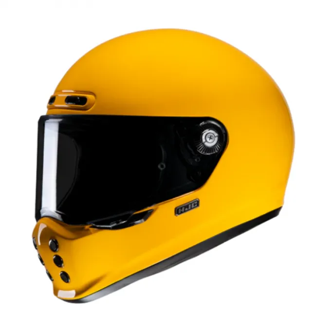 Casco V10 Solid Giallo
