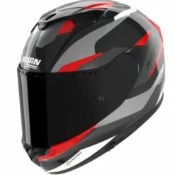 Casco X-904 Ultra Carbon Calibro Grigio Rosso