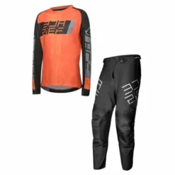 Completo Mx Outrun Arancio Nero