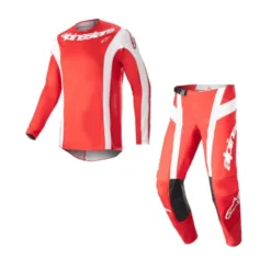 Completo Techstar Arch Bianco Rosso