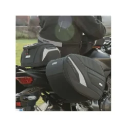 Coppia Borse Laterali EASY10 espandibili 27 lt. Nero
