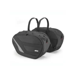 Coppia Borse Laterali EASY10 espandibili 27 lt. Nero