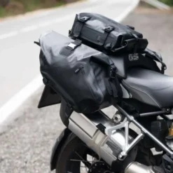 Coppia Borse Laterali Panniers Move Ahead Impermeabili 20+20lt Nero