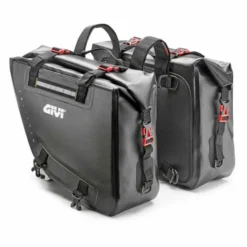 Coppia di borse laterali waterproof nere GRT718
