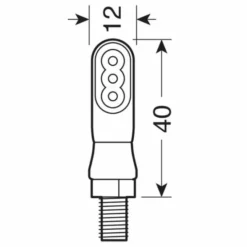 Frecce a Led "Nano" Nere