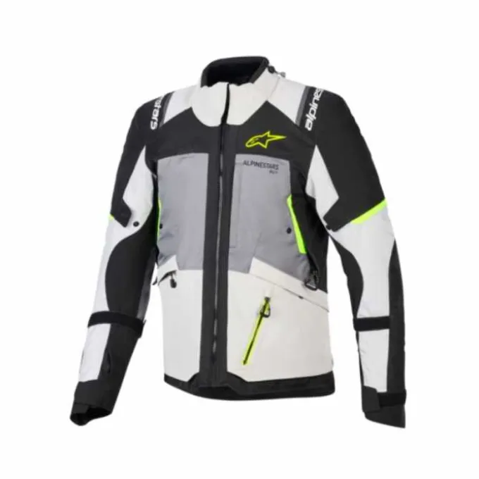 Giacca Andes V4 Drystar Grigio Giallo Nero