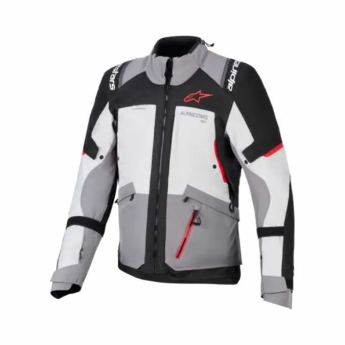 Giacca Andes V4 Drystar Grigio Rosso Nero