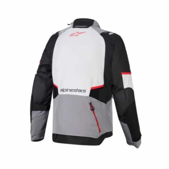 Giacca Andes V4 Drystar Grigio Rosso Nero