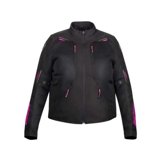 Giacca Brazilia Lady conformato Nero Fuxia