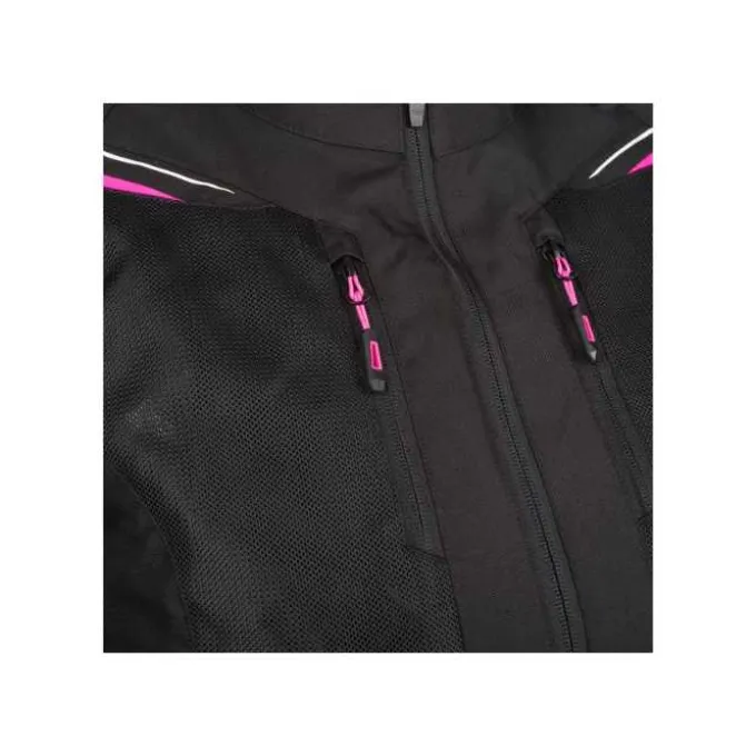 Giacca Brazilia Lady conformato Nero Fuxia