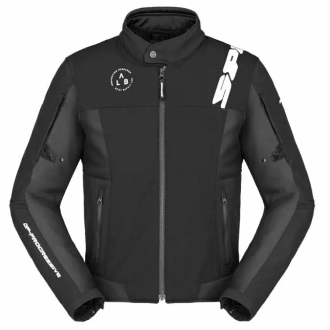 Giacca Corsa Tex Nero Bianco