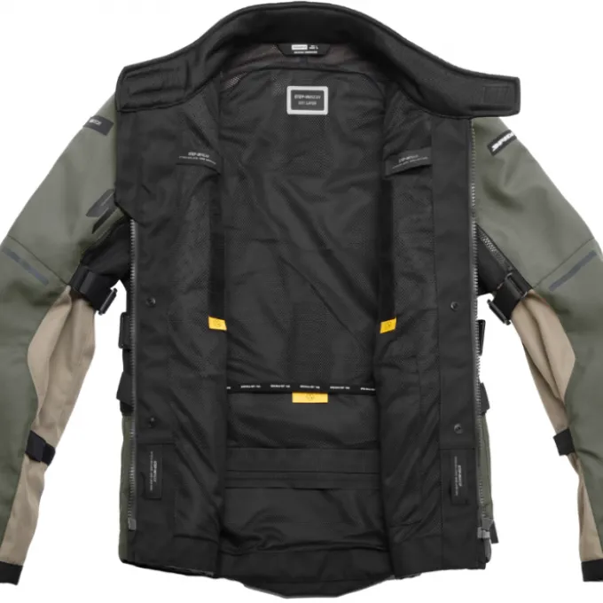 Giacca Crossmaster 2 H2out verdone marrone nero