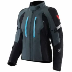 Giacca Dainese Mangen Absoluteshell Pro Lady Antracite Azzurro