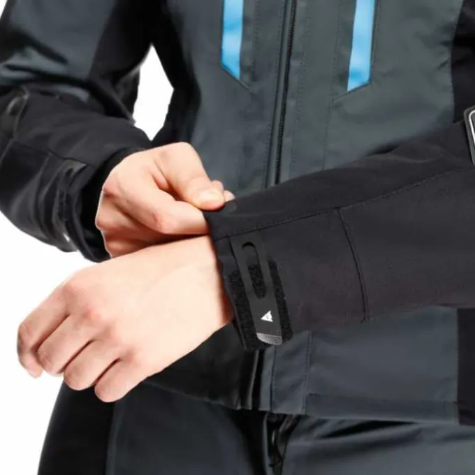 Giacca Dainese Mangen Absoluteshell Pro Lady Antracite Azzurro