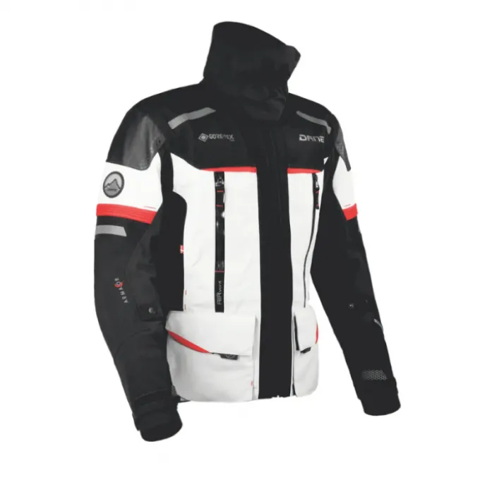 Giacca Dane Bornholm WP Gore-tex Pro grigio rosso nero
