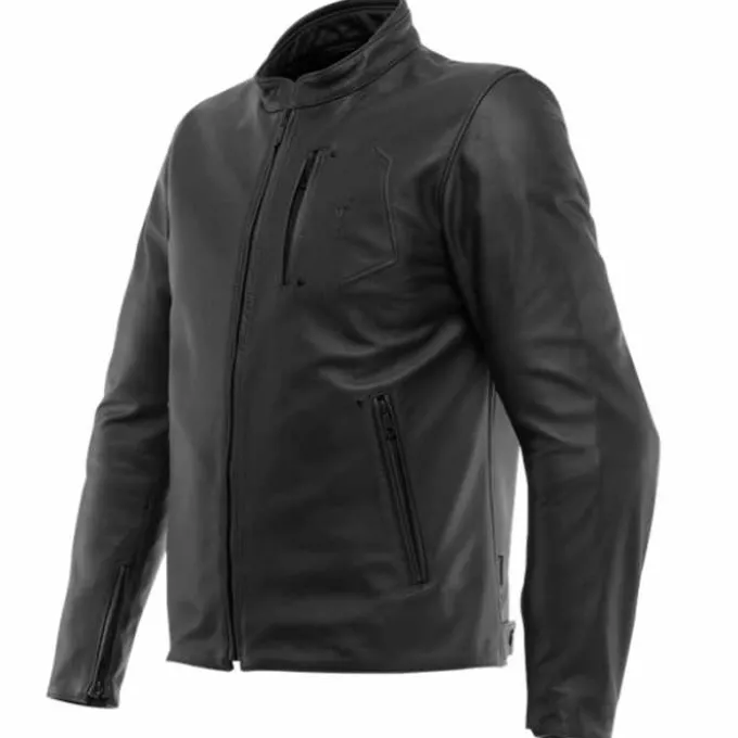 Giacca Fulcro Qdf Pelle Nero