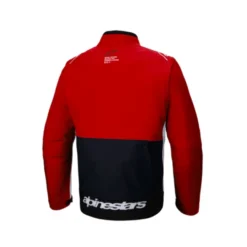 Giacca Lite-Dura SoftShell Nero Rosso Bianco