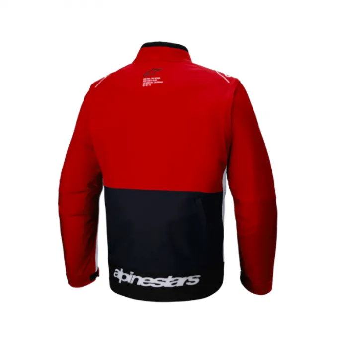 Giacca Lite-Dura SoftShell Nero Rosso Bianco