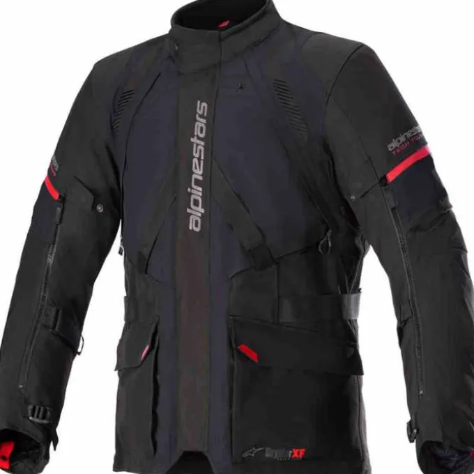 Giacca Monteira Drystar XF Nero Rosso