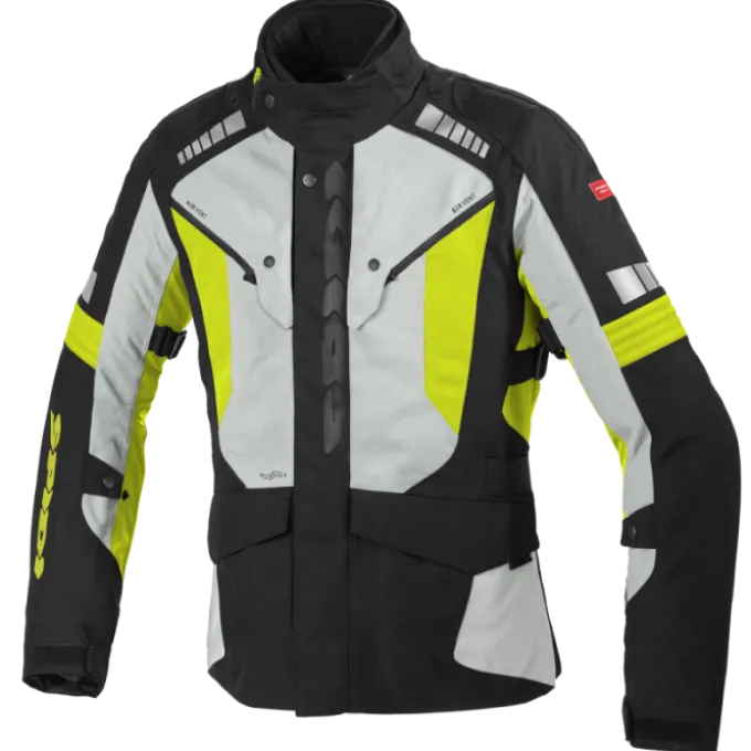 Giacca Outlander H2out Grigio Giallo