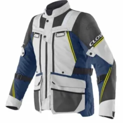 Giacca Outland-3 Wp Grigio Blu Giallo
