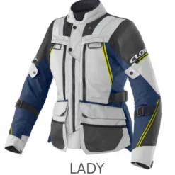 Giacca Outland-3 Wp Lady Grigio Blu Giallo