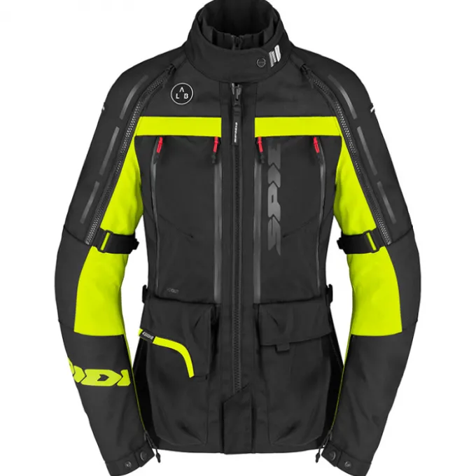 Giacca 4Season V3 H2out Lady Nero Giallo Fluo