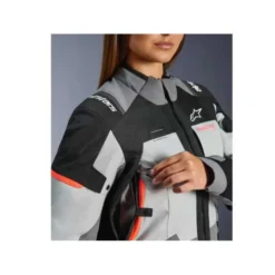 Giacca Stella Andes V4 Drystar Grigio Corallo Fluo