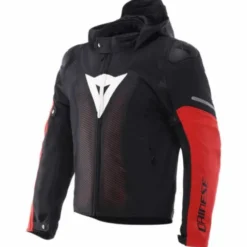 Giacca Super Sprint Air Tex Nero Bianco Rosso