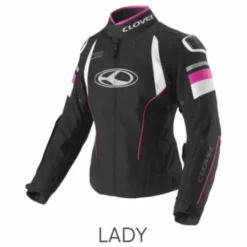 Giubbotto Airblade-5 Tex Lady Nero Bianco Fuxia