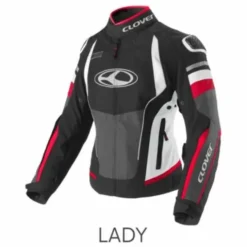 Giubbotto Airblade-5 Tex Lady Nero Bianco Rosso