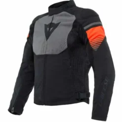 Giubbotto Air Fast Tex Nero Antracite Rosso