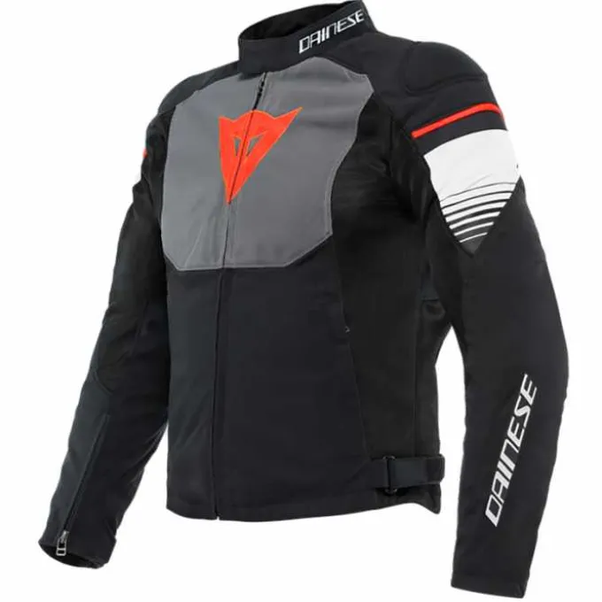 Giubbotto Air Fast Tex Nero Antracite Rosso Bianco