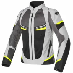 Giubbotto Airjet-5 tex Grigio Giallo