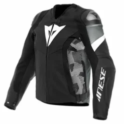 Giubbotto Avro 5 Nero Antracite Bianco