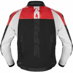 Giubbotto DP Progressive Hybrid Traforato Nero Rosso