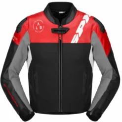 Giubbotto DP Progressive Hybrid Traforato Nero Rosso