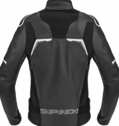 Giubbotto Evorider 3 Lady pelle Nero Bianco