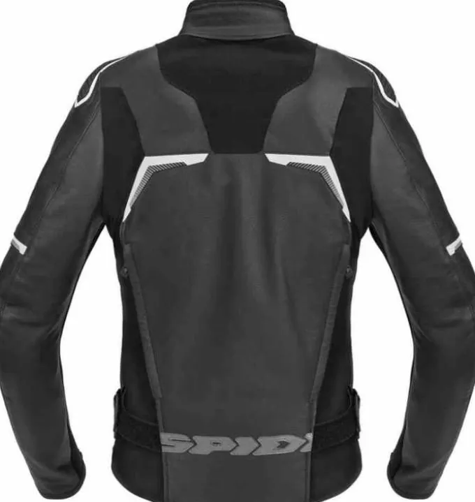 Giubbotto Evorider 3 Lady pelle Nero Bianco