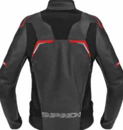 Giubbotto Evorider 3 Lady pelle Nero Rosso
