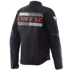 Giubbotto Herosphere Air Tex strisce bianche nero rosso