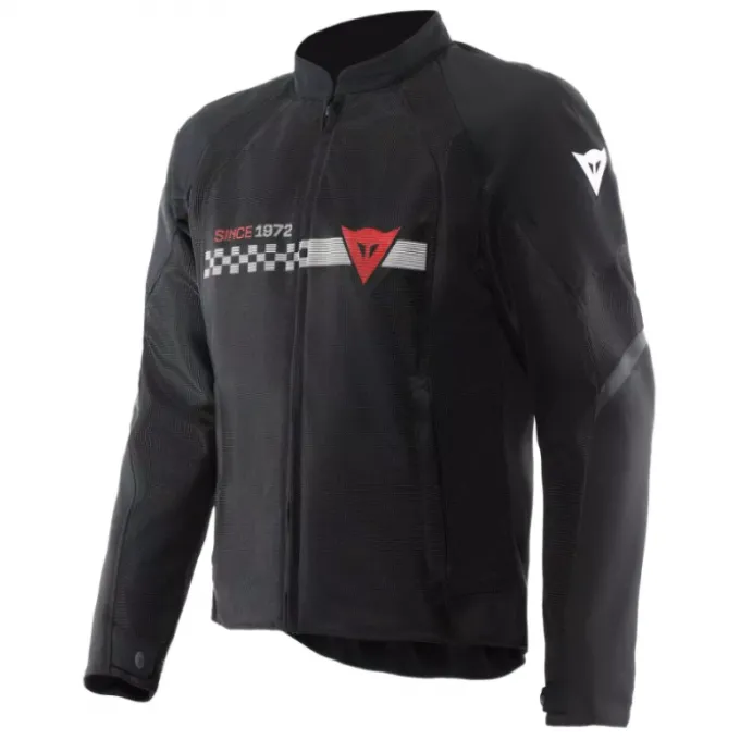 Giubbotto Herosphere Air Tex strisce bianche nero rosso
